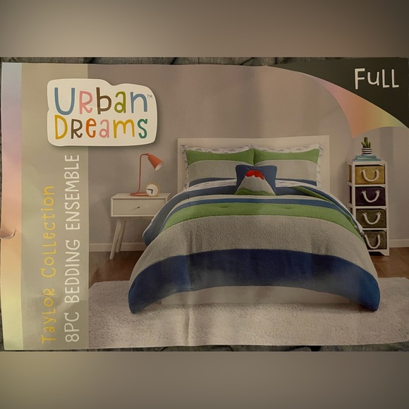 NWT - Taylor Color Collection Block comforter set from Urban Dreams - Picture 5 of 5